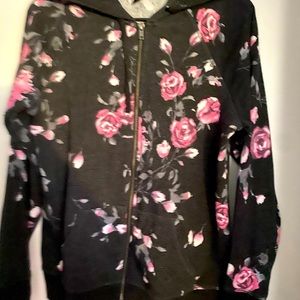 Torrid floral hoodie
